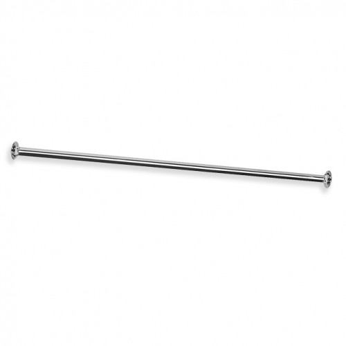 Straight Shower Curtain Rail in High Quality Nickel Plate