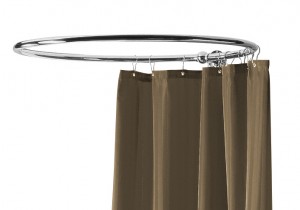 Circular Shower Curtain Rail Chrome