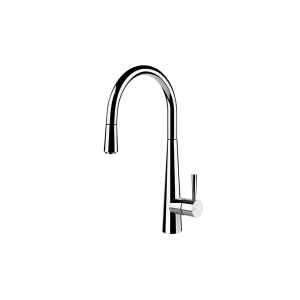Gessi Just Mixer Tap with pull out spray Chrome