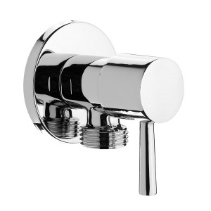 Wall Mounted Isolating Valves Pair Round Design Wall Mounted Isolating Valves Pair Round Design