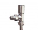Minimal Angled Radiator Valves Pair in Chrome Minimal Angled Radiator Valves Pair in Chrome
