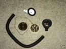 Bath Waste, Plug and Chain in Gold with Overflow Bath Waste, Plug and Chain in Gold with Overflow