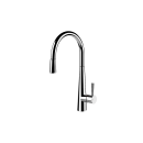 Gessi Just Mixer Tap with pull out spray and LED lights Chrome