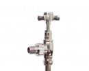 Traditional Angled Radiator Valves in Chrome Plated Brass Traditional Angled Radiator Valves in Chrome Plated Brass
