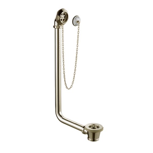 Exposed Bath Waste Plug and Nickel