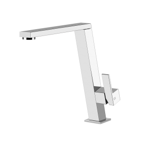 Gessi Incline Single Side Lever Mixer Tap Brushed Nickel
