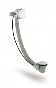 Rimini Range Quality Bath Overflow Filler/Exofill/Exafill with Pop Up Waste