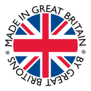 Circular Shower Curtain Rail with 2 Ceiling Fixing in Brushed Brass